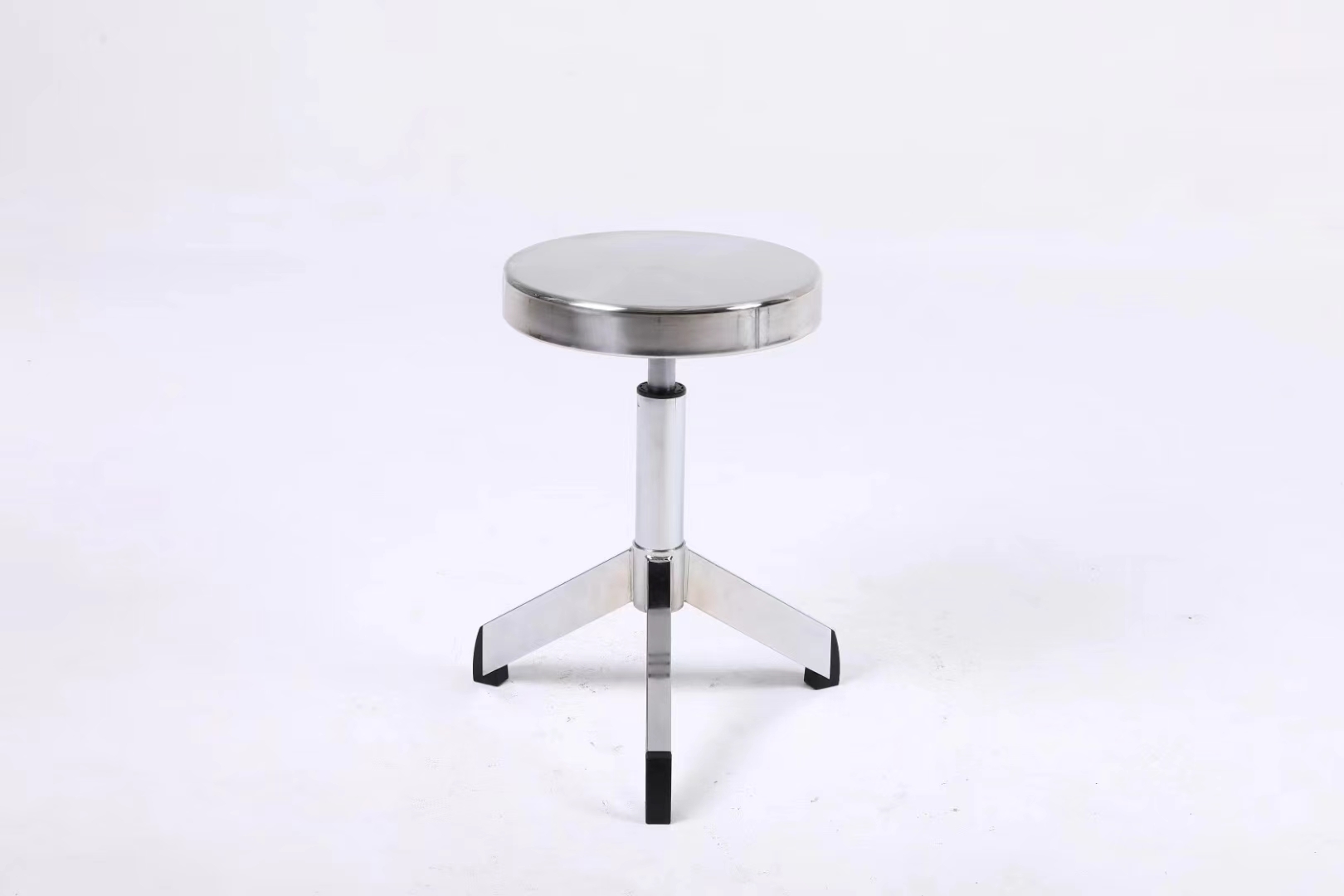 Sturdy Iron Height Adjustable Lab Stool Ergonomic Chemistry Lab Chair Anti Static