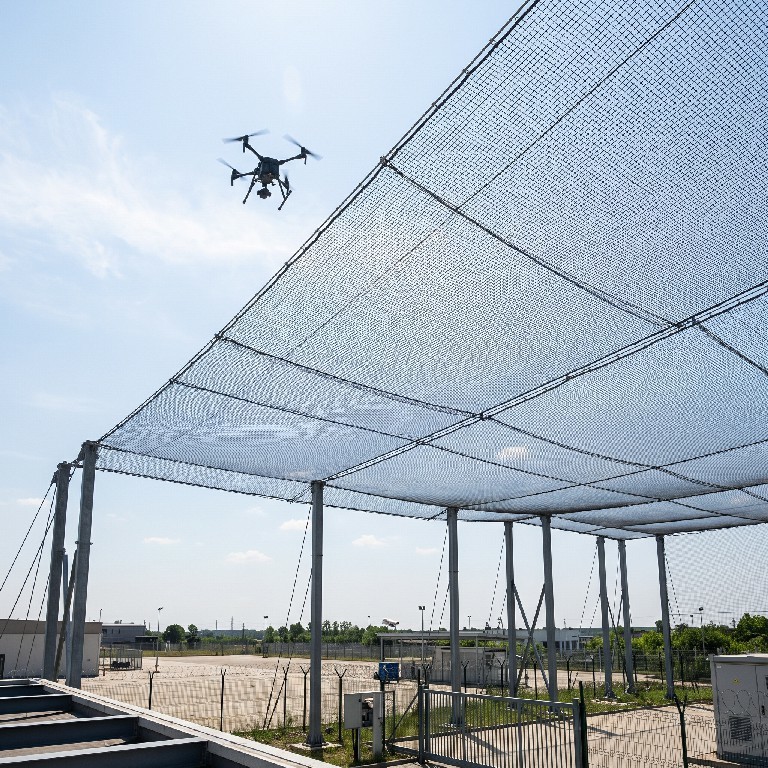 Drone Prevention UV Resistant Nylon Overhead Mesh Net
