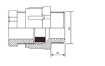 PGL 	Industrial Cable Ties / Wire Cable Plastic Strain Relief Cord Connector