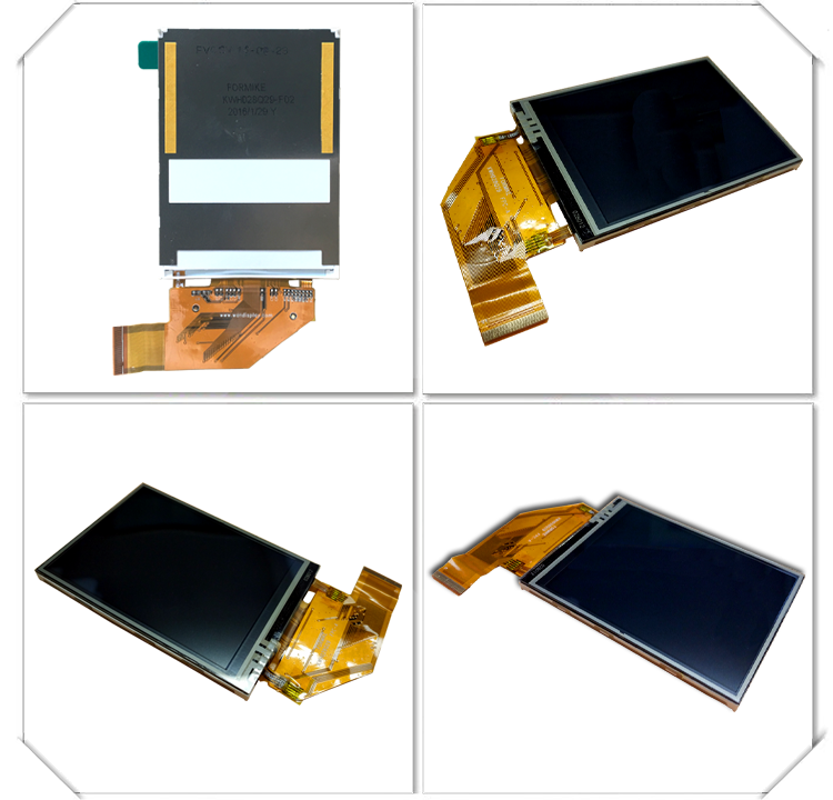 RoHS RGB MCU 2.8 Inch LCD TFT SPI Touchscreen Display Module 240 X 320