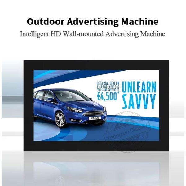 Outdoor Advertising 50 Inch Digital Signage with High Brightness and IP65 Rating