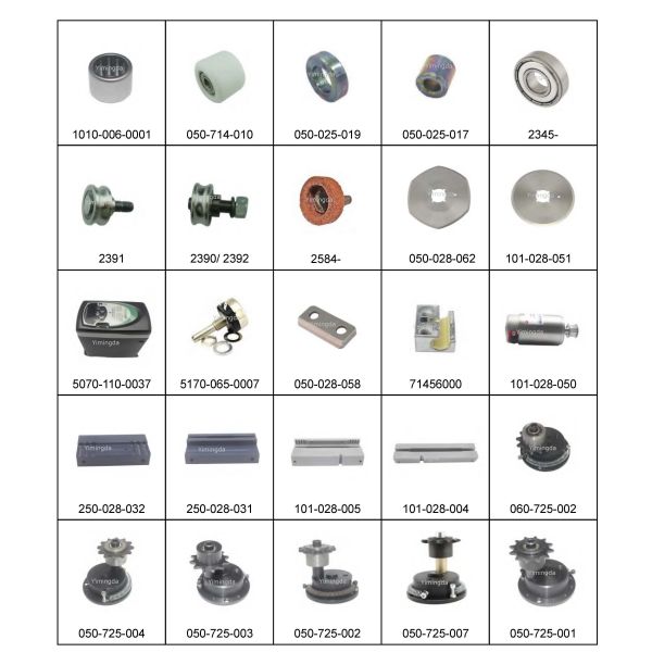 050-745-005 части автомата для резки запасные вокруг зеленого колеса для распространителя XLS50 XLS125