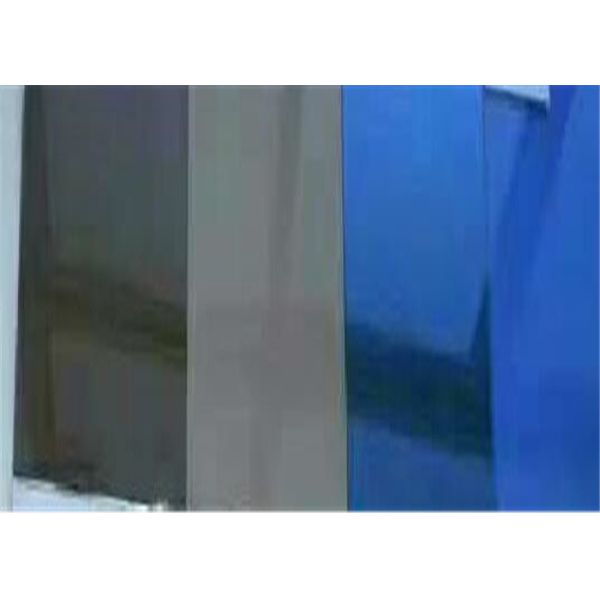 5mm Thickness Light Blue Glass 3300x2140mm Blue Float Glass For Windows And Buildings