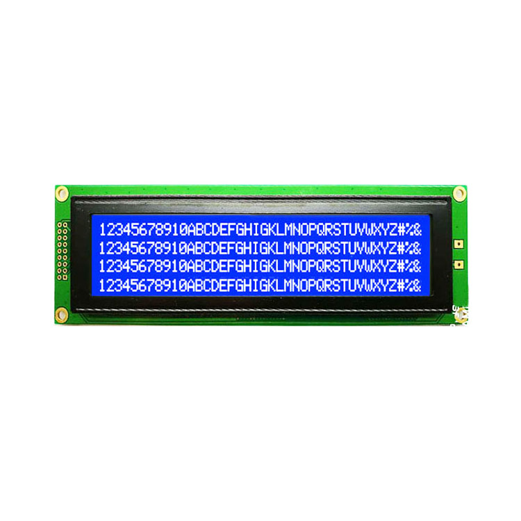 STN Character Dot Matrix Display Screen Module 40x4 High-Definition Blue Yellow Green  5V LCD Module