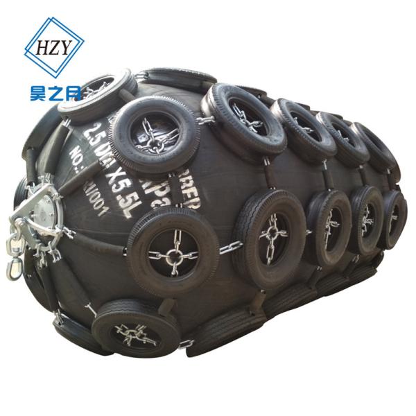 Synthetic Tyre Ship Rubber Fender Cord Fabric Black Yokohama Floating Fenders
