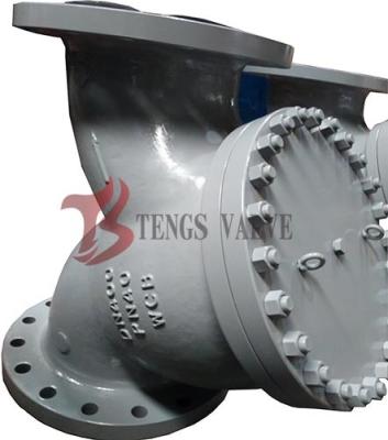 Industrial Y Type Strainer , Din Flanged Y Strainer Cast Steel Pn16 - Pn40