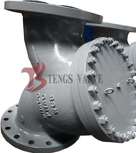 Industrial Y Type Strainer , Din Flanged Y Strainer Cast Steel Pn16 - Pn40