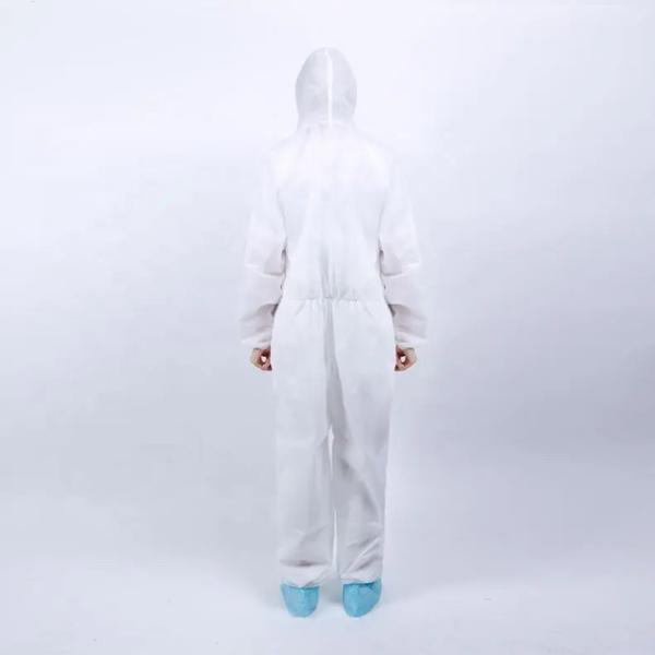 O controle descartável impermeável da infecção sere o vestido não tecido protetor do isolamento da segurança