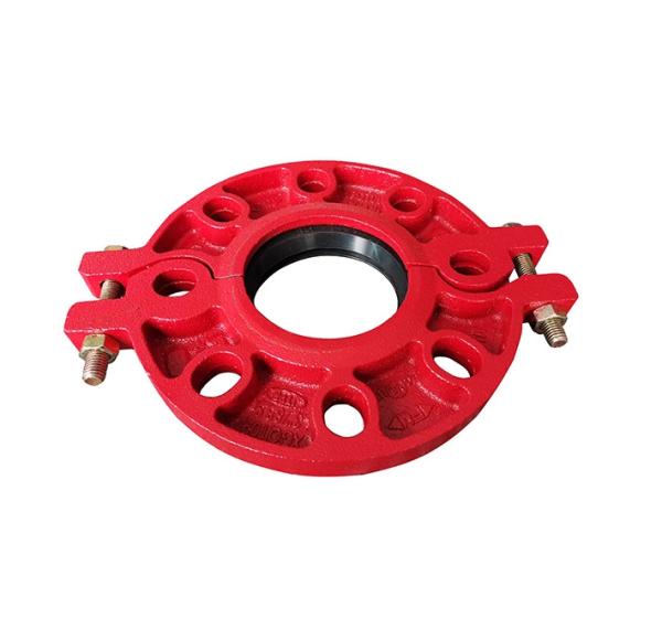 Grooved Ductile Iron Flanged Fittings ASTM A536 65-45-12  GJS500