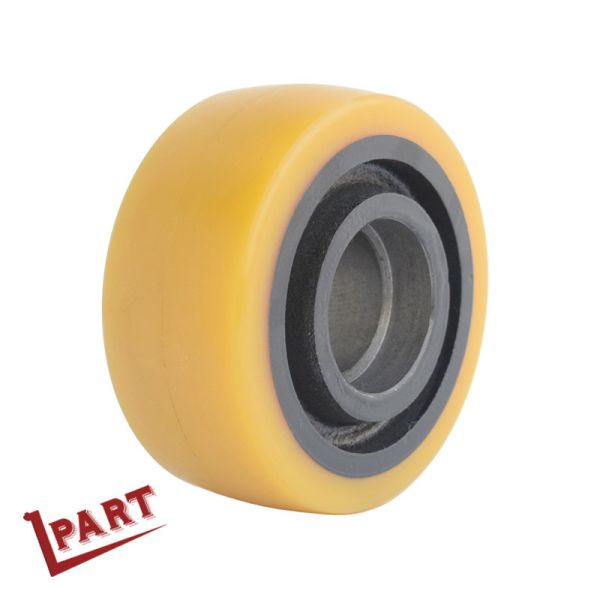 Polyurethane Balance Forklift Drive Wheel For Pallet Truck 130x55x52mm