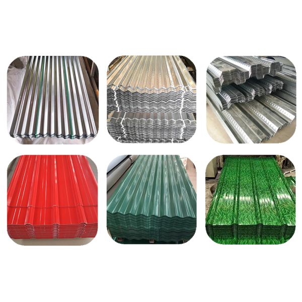 Устойчивые металлические гофрированные панели 1250 мм для крыши и стеновой облицовки