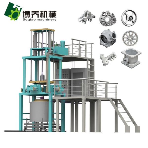 Low Pressure Aluminum Die Casting Machine PLC Control Environmental Protection