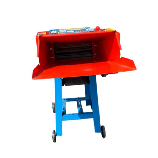 Chaff Cutter Machine Fodder Chopper with 1000kg/h Capacity Dual Power Iron Construction for Small Farms