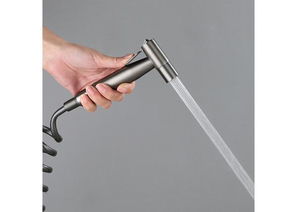 Pulverizador Handheld Kit Bathroom Wall Mounted Brushed do bidê do toalete do projeto novo