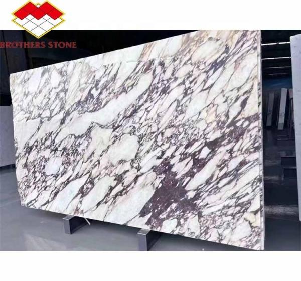 Modern Calacatta Viola White Marble with Purple Vein Slabs Elevate Your Dining Room Table Set Kitchen Countertop Bathroom Staircases