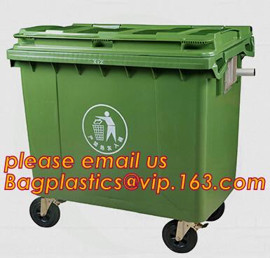 Heavy duty 50L low price dustbin for rubbish/trash bin for sale/movable waste bin, Wall Mounted Can Pino Public Standing