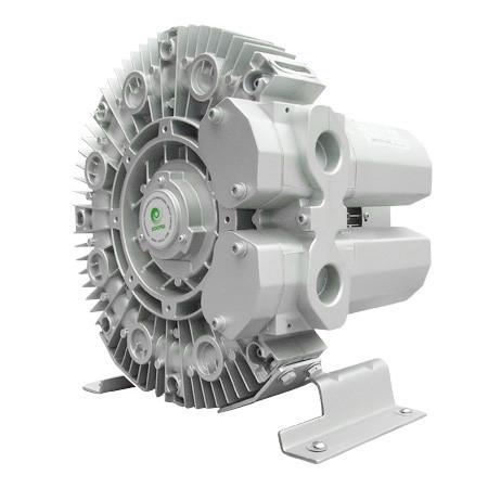 Central Feeding 3 Phase Oilless Vacuum Pump , Ring Compressor Blower Two Stage