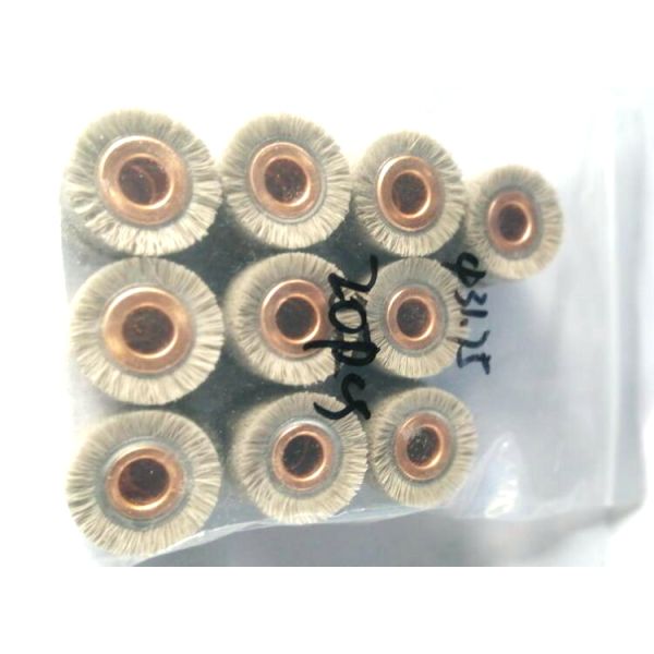 High Performance 32mm OD Aluminium Oxide Abrasive Nylon Ringlock Brush