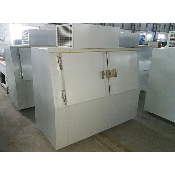 Outdoor Ice Merchandiser, Commercial Double Door Ice Storage Freezer Large Storage Containers
