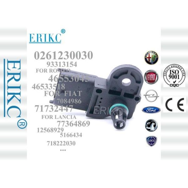 1 Bar Exhaust Intake Air Pressure Sensor  Common Rail Pressure Sensor  93313154 5166434