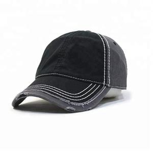 Bonés de beisebol afligidos do vintage dos homens do estilo, boné de beisebol