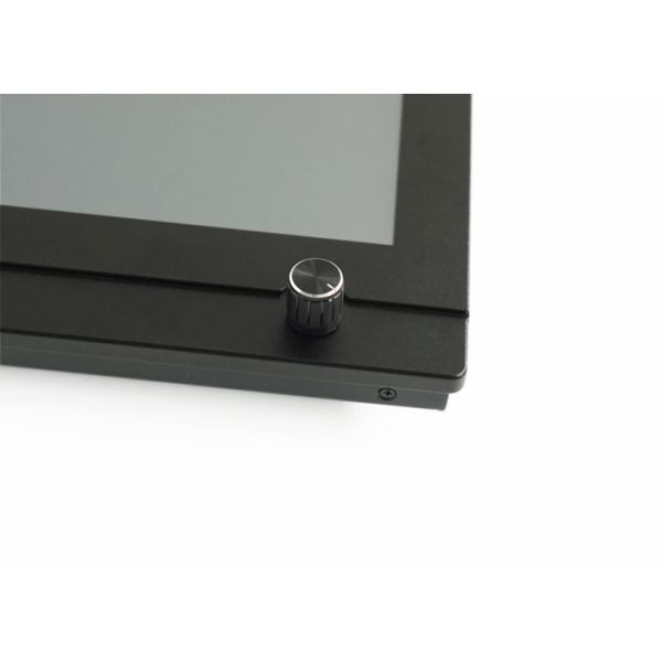 22'' Light Sensor High Brightness Monitor Front IP65 Waterproof Industrial LCD Panel