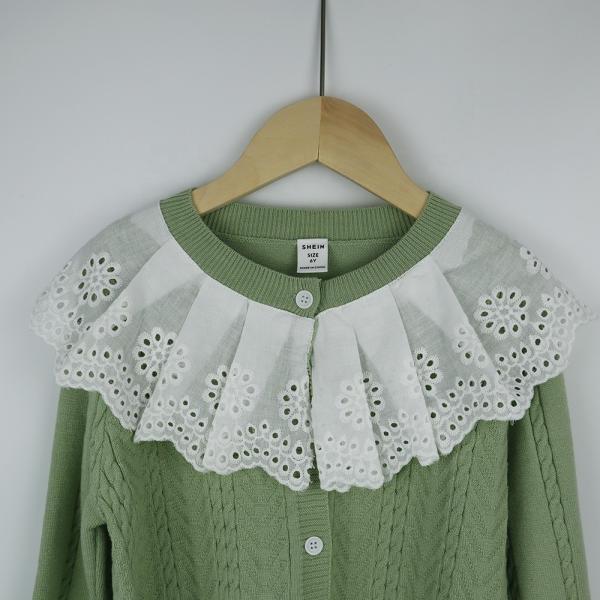 New Spring Fall Girl's Dress Sweater Suit For Little Girl Kids Children's Clothing Knitwear Top Skirt Two piece sweater dress