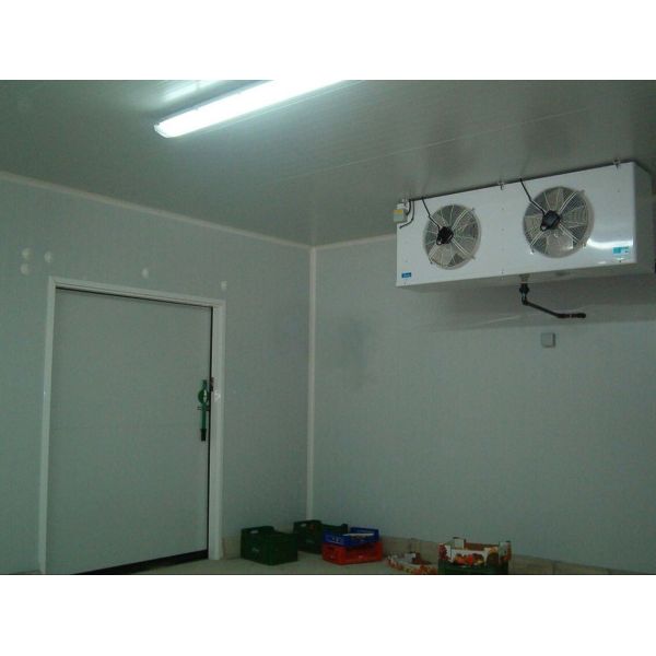 PU Sandwich Panel Cool Storage Room With 0.5 Cm Painted Steel 220V 380V