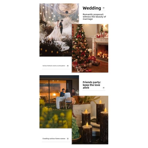 Manufacturer 10cm Real Wax Flameless LED Candles Battery Operated Pillar Remote Control Electric Flickering Candle by Piece