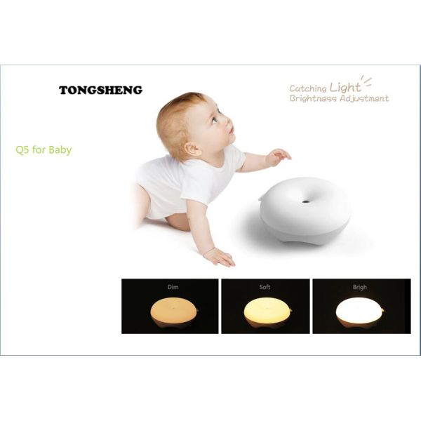 Wireless Sensor Lamp Night Light Eye Protection Magic Lamp Goodnight Lamp Donut Lamp Soft Light for Kids, Baby Gift, Liv