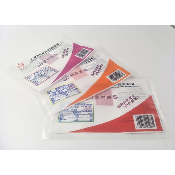 Fish Ball Retort Food Packaging , Flexible Ready To Eat Food Packaging