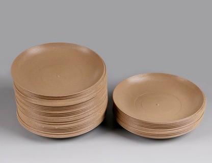 Sustainable Catering Supplies with Biodegradable Rice Husk Tableware and Customization