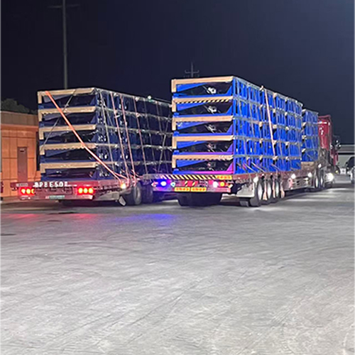 High Speed Loading Dock Leveler Anti Slip For E Commerce Fulfillment Centers