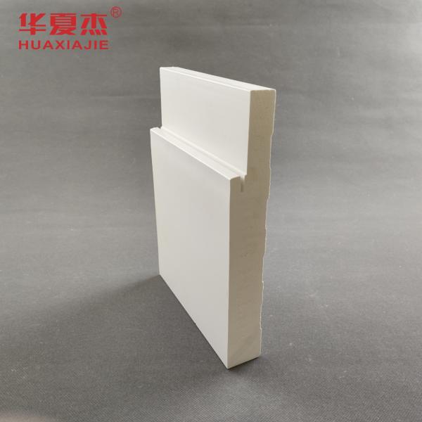 White PVC Door Jamb PVC Door Frame For Home Interior Decoration