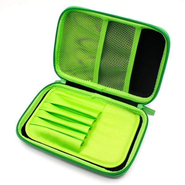 EVA Pencil Case Stylish Hard Shell Protective Waterproof Shockproof Pencil Box with Fabric Lining and Custom Size Options