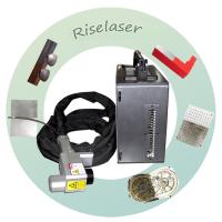 Máquina de limpieza 50w 100w del laser de la mochila de la máquina del retiro del moho del laser del PDA