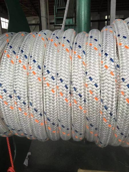 UHMWPE Rope 8 Strand Double Braided HMPE Port Towing Ship Super Mooring System Rope