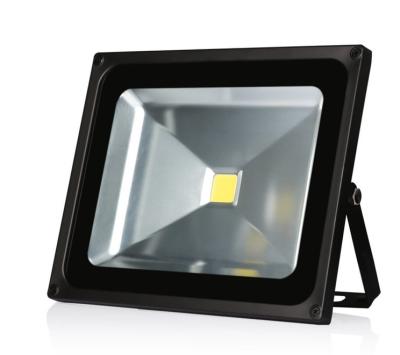 Alojamento preto clássico impermeável do alumínio da cor das luzes de inundação do diodo emissor de luz da ESPIGA IP65 50W