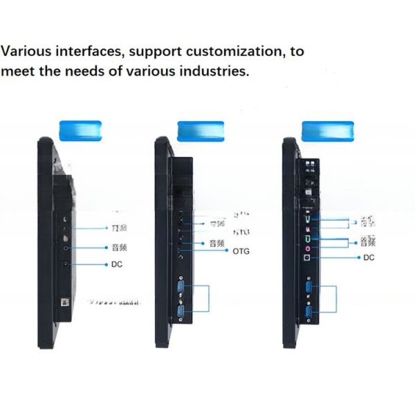 Открытый кадр встроенный 15,6 дюйма 1920x1080 емкостный сенсорный экран Android планшетный киоск поддерживающий Ubuntu Debian Linux OS