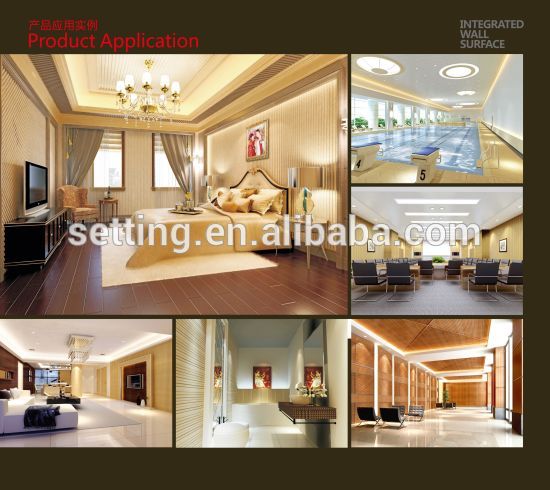 Decorative Acrylic MDF Veneer For Wall Decoration