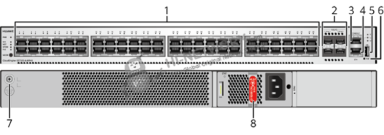 Huawei Switch S5735S-L48P4X-A with 48 x 10/100/1000BASE-T Ports 4 x 10GE SFP+ Ports and PoE+ for Enterprise Networks