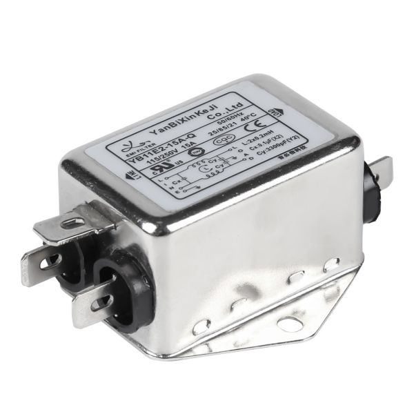 фильтр линии электропередач фильтра одиночной фазы 220V 15amps YB-E пассивный для электротехнического оборудования