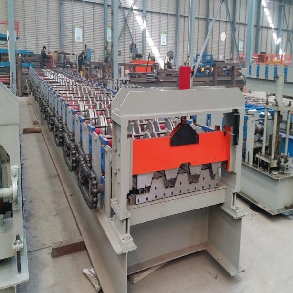Automatic Sheet Metal Roll Former Machine For 1.2mm Floor Decking Material