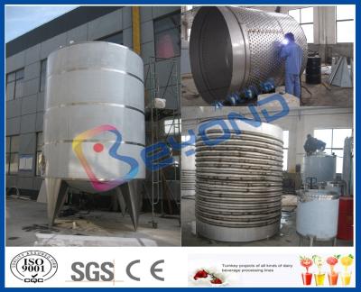 Tanque da dupla camada SUS304/tanques de aço inoxidável para o armazenamento e a isolação do suco