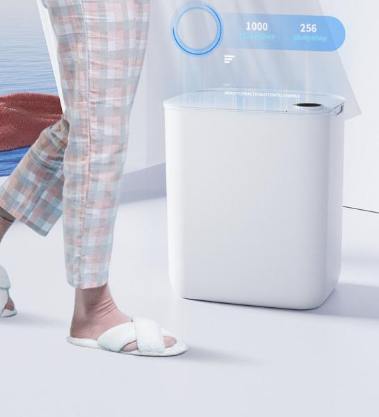 Indoor Large Capacity Display Power Can Display Long-term Life Intelligent Cleat Use Trash Can