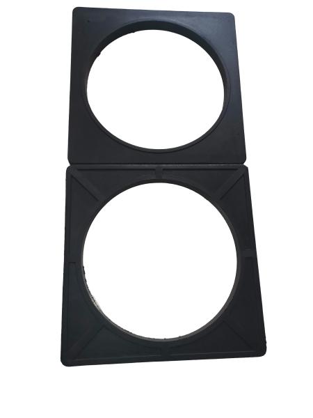 1.5g/cm3 Traffic Cone Weight 370*370mm Traffic Cone Rubber Base For 14.5 Traffic Cone
