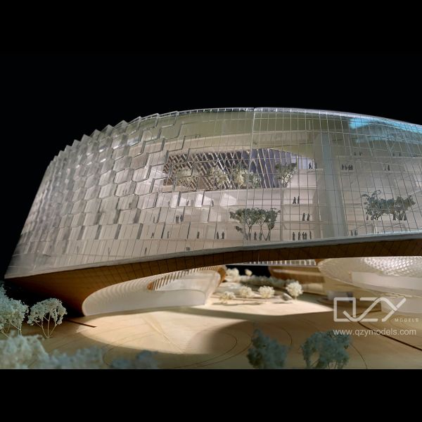 NBBJ -1:400 Модель конференц-центра Tencent