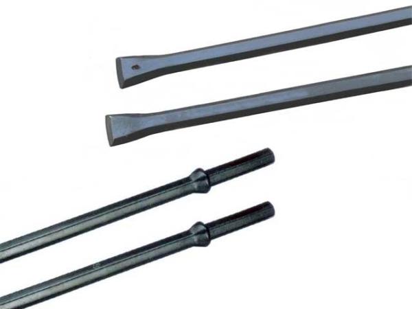 Precise Design Stable H19 Hex Chisel Bit Integral Drill Rod 19mm X 108mm