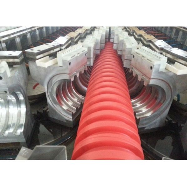 PE / PP Single (Multi) Layer Spiral Pipe Making Machine Extrusion Line Dieф50