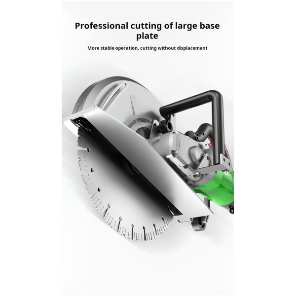 160mm Cutting Depth Concrete Cutter Electric Wall Cutting With Roller Support